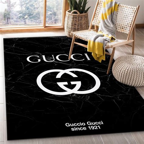 black gucci book decor|gucci rug for living room.